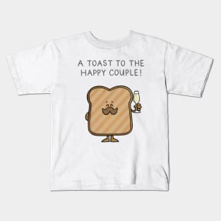 Toast to the Happy Couple Kids T-Shirt